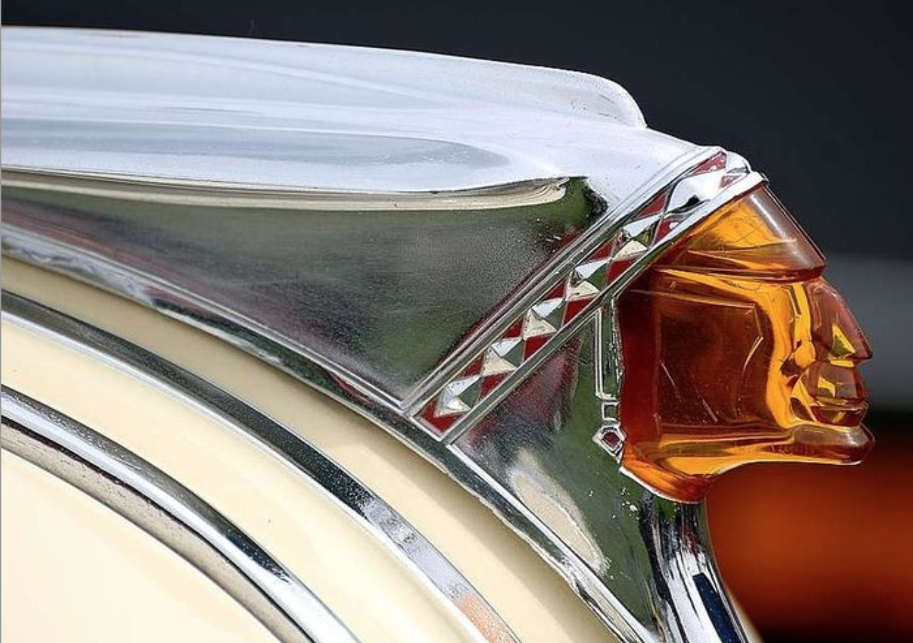 Pontiac Chief hood ornament